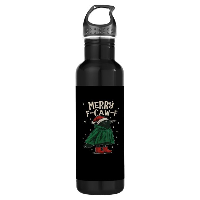 Botella De Agua Merry F-Caw-F (Anverso)
