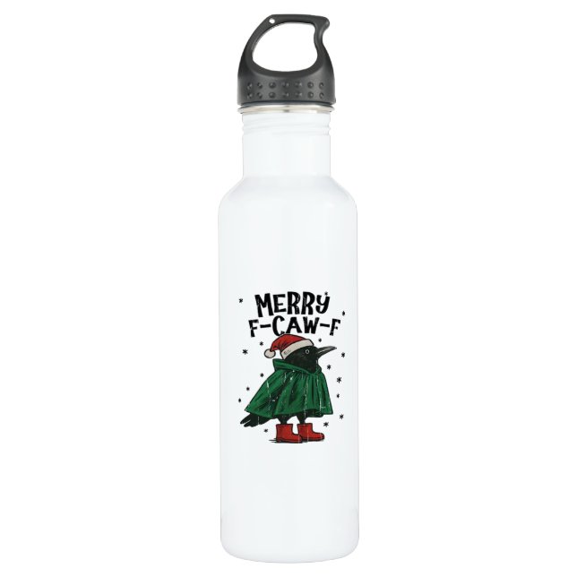 Botella De Agua Merry F-Caw-F Essential Minimal Clean (Anverso)