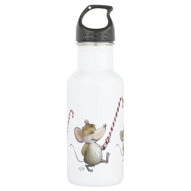 Botella De Agua Merry Mouse Moe (Anverso)