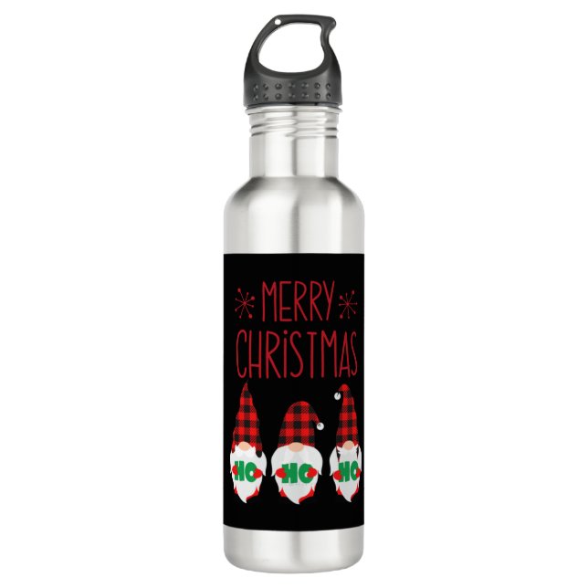 BOTELLA DE AGUA MERRY NAVIDAD (Anverso)