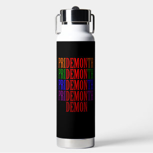Botella De Agua Mes del Orgullo Demonio de Hierro