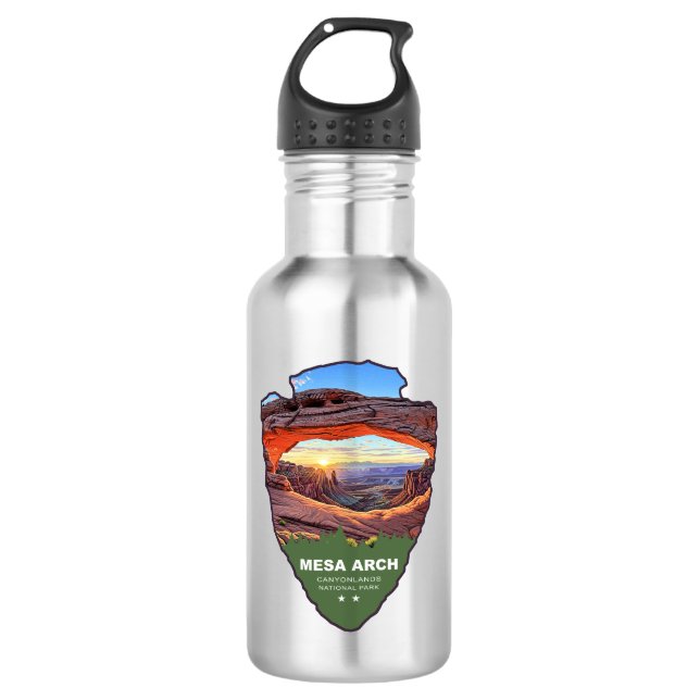 Botella De Agua Mesa Arch Canyonlands Parque Nacional Arrowhead (Anverso)