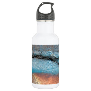 Botella De Agua Metalizado oxidado