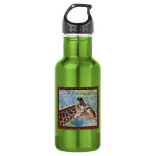 Botella De Agua Metalizado personalizado con tu foto