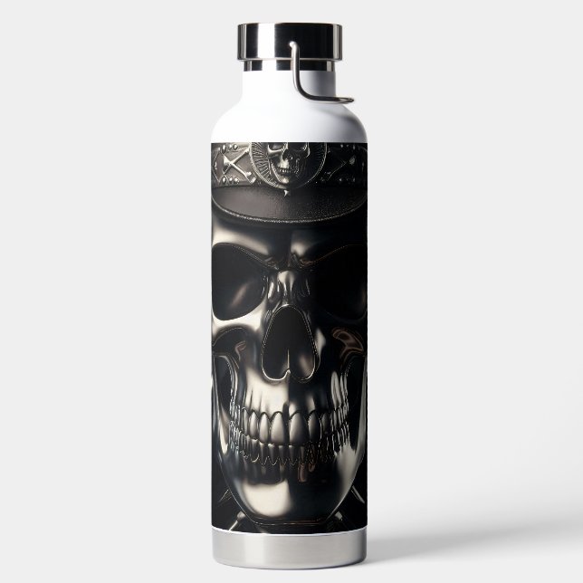 Botella de agua Metallal Skull Cowboy (Izquierda)