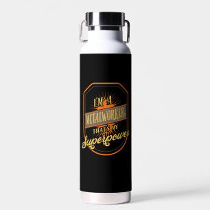 Botella De Agua Metalúrgico