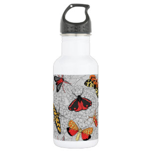 Botella De Agua Metas de hidrangea