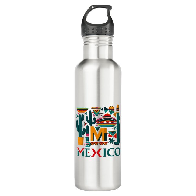BOTELLA DE AGUA MÉXICO (Anverso)