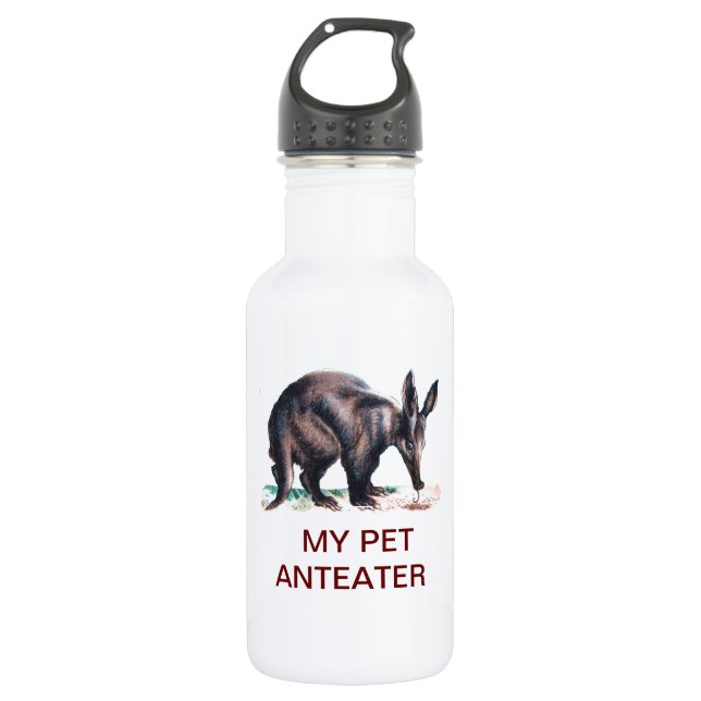 BOTELLA DE AGUA MI ANTEATER DEL MASCOTA (Anverso)