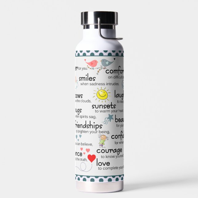 Botella De Agua Mi Oración Por Ti (Izquierdo)