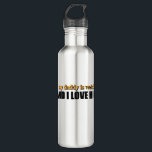 Botella De Agua Mi Papá Es Raro Y Le Amo El Regalo De Papá Gracios<br><div class="desc">Mi papá es raro y lo amo papá gracioso Regalo a los padres Doy a papá Funny Regalo cumpleaños Papá,  divertido,  papá,  cumpleaños,  padre,  amor,  padres,  navidades,  humor,  abuelo,  papá,  regalos</div>