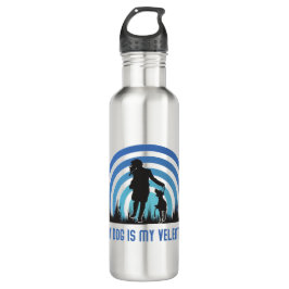 Botella De Agua Mi Perro Es Mi Valentín