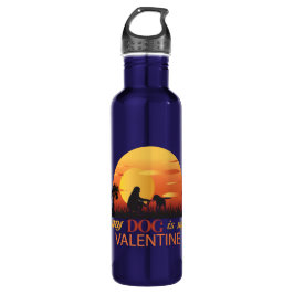 Botella De Agua Mi Perro Es Mi Valentín