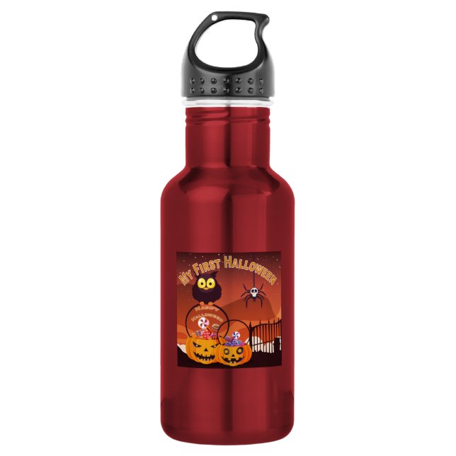 Botella De Agua Mi Primer Halloween  (Anverso)