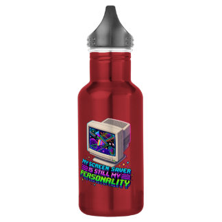 Botella De Agua Mi salvapantallas era mi personalidad – 90s Retro