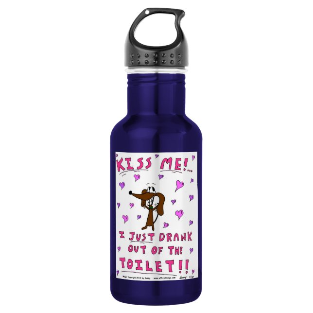 Botella De Agua Midge "BESAME" (Anverso)