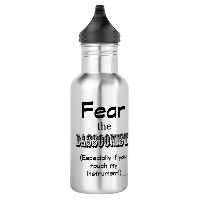 Botella De Agua Miedo al Basonista (Derecha)