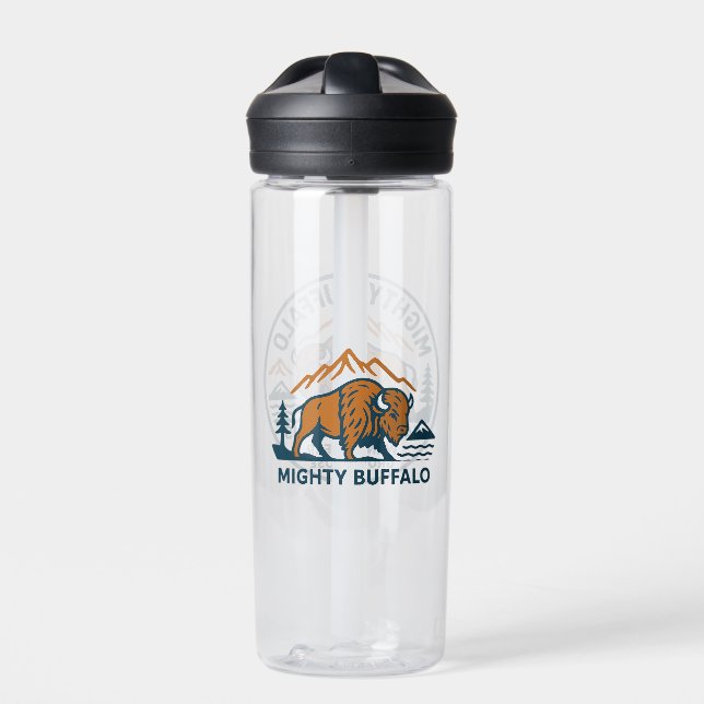 Botella De Agua Mighty Buffalo Tumbler (Delante)