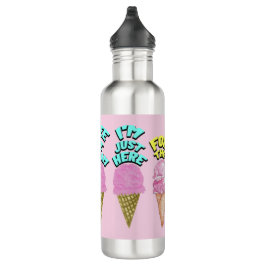Botella De Agua Mikitiez icecream fiesta favorita el verano