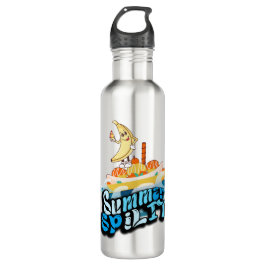 Botella De Agua Mikitiez verano windsurf bananaspartir icecream