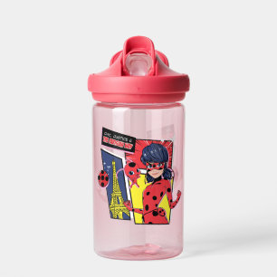 Botella De Agua Milagroso Comic Ladybug Parisian Way