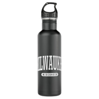 Botella De Agua Milwaukee College Style WI EE.UU.