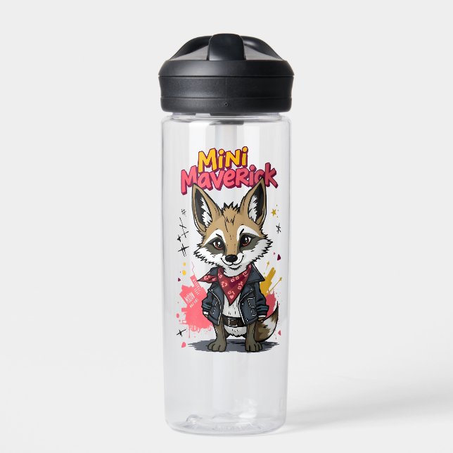 Botella De Agua Mini Maverick Cool Rebel Coyote Playground Punk  (Delante)