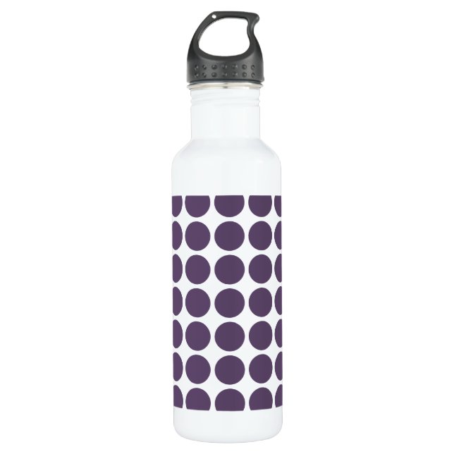 Botella De Agua Mini puntos de polka (Anverso)