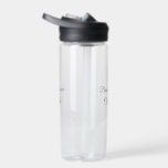 Botella De Agua MINIMAL SIMPLE.CUTIE AGREGAR NOMBRE BEBÉ ducha de<br><div class="desc">Diseño</div>