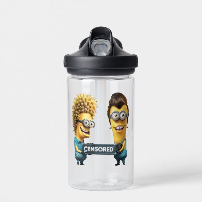 Botella De Agua Minions de Hooligans (Delante)
