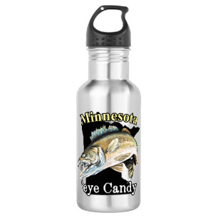 Botella De Agua Minnesota 'Eye Candy Funny Walleye Fishing