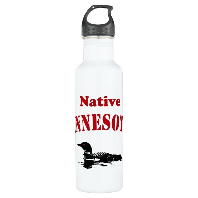 Botella De Agua Minnesotan nativo (Anverso)