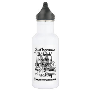 Botella De Agua "Mira" Healthy/Butterfly...Tarlov