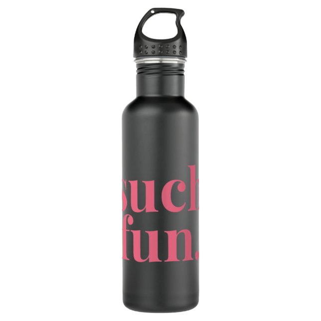 Botella De Agua Miranda - Qué Diversión (Anverso)