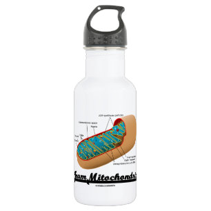 Botella De Agua Mitocondrias del equipo (humor de Mitochondrion)