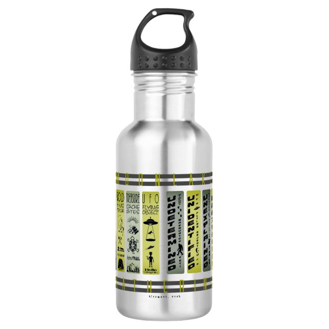 Botella de agua MLG 3 (Anverso)