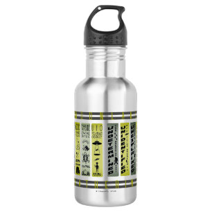 BOTELLA DE AGUA MLG 3 FRASCO DE AGUA DE ACERO INOXIDABLE