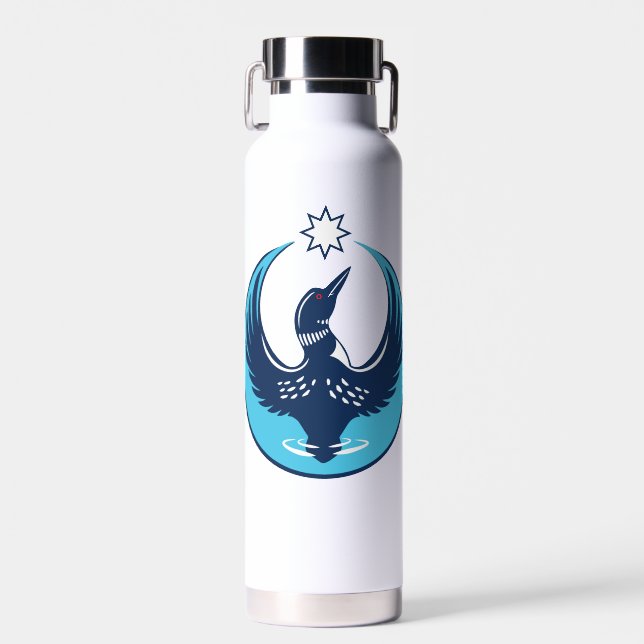 Botella De Agua MN Loon en ascenso (Delantero)