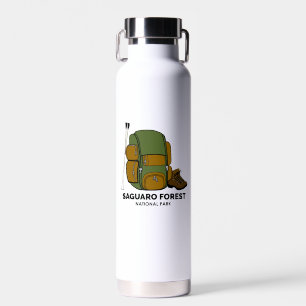 Botella De Agua Mochila del Parque Nacional del Bosque de Saguaro