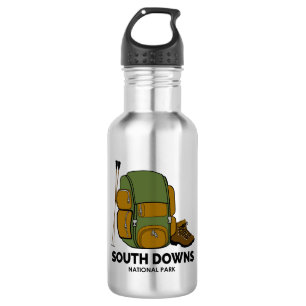 Botella De Agua Mochila del parque nacional South Downs