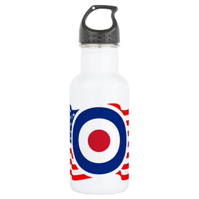 Botella De Agua Mod Target Mods USA Target Scooter (Anverso)