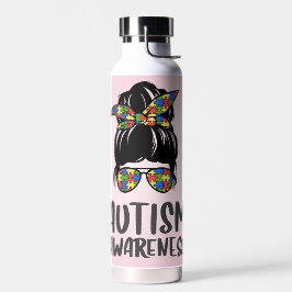 Botella De Agua Moda de sensibilización sobre el autismo