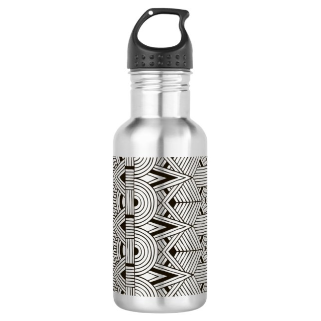 Botella De Agua Modelo tribal inspirado (Anverso)