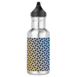 Botella De Agua Modern abstract digital pattern design 1243