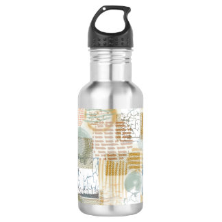 Botella De Agua Modern Abstract Pattern
