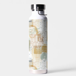 Botella De Agua Modern Abstract Pattern