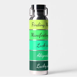 Botella De Agua Modern St. Patrick’s Day Gradient