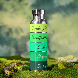 Botella De Agua Modern St. Patrick’s Day Gradient