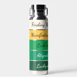 Botella De Agua Modern St. Patrick’s Day Gradient