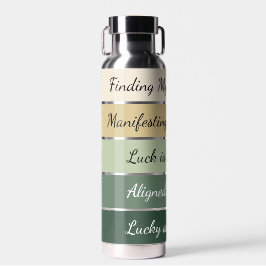 Botella De Agua Modern St. Patrick’s Day Gradient